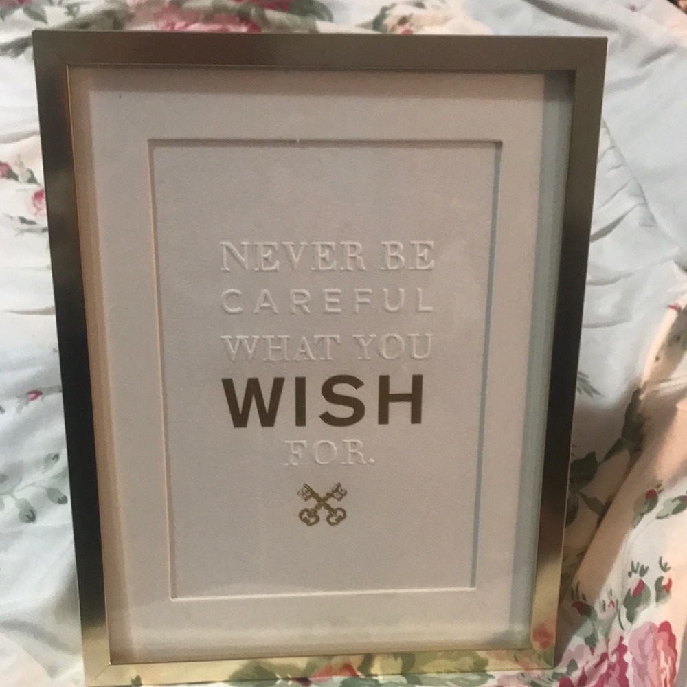 Hallmark Framed Inspirational Print